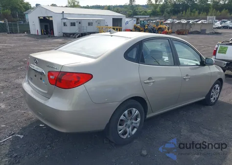 2010 Hyundai Elantra Gls from USA, damaged, VIN KMHDU4AD9AU835938